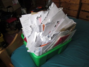 My filing system