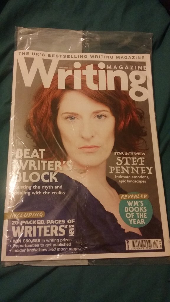 Writing Magazine still in cellophane