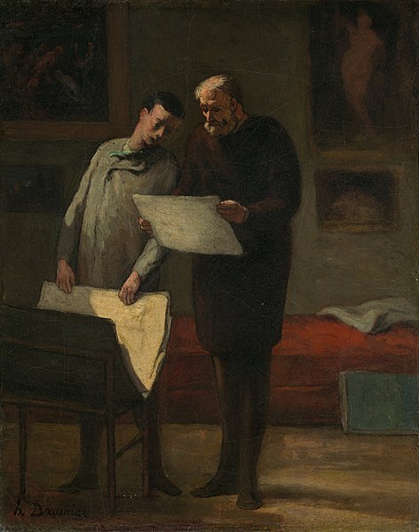 Honoré Daumier [Public domain], via Wikimedia Commons